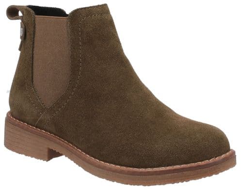 Hush Puppies Maddy Ladies Ankle Boots Khaki
